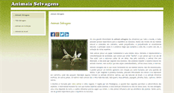 Desktop Screenshot of animais-selvagens.info